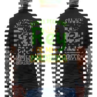 Soy El Pequeño Rey De Mi Madrina Bautizo Camiseta Hombre Estampado Espalda - Regaloses