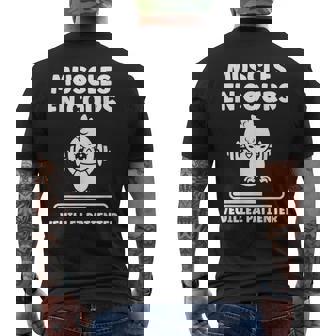 Sport Muscu Muscles En Cours Musclé Humour Musculation T-shirt imprimé au dos - Cadeauxyz