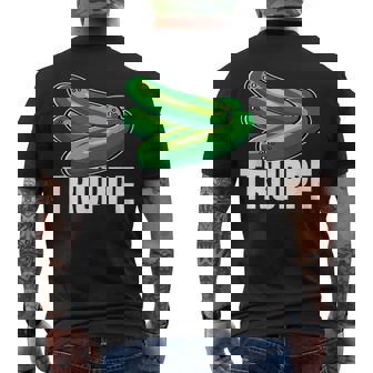Sportmannschaft Party Lustigport Team Gurken Truppe T-Shirt mit Rückendruck - Geschenkecke