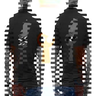 Sprunkiのbrud メンズTシャツ バックプリント - Kawaiitshirt