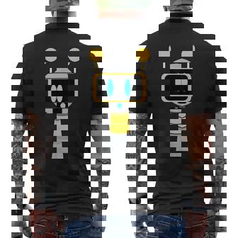 Sprunkiのmr Fun Bot メンズTシャツ バックプリント - Kawaiitshirt