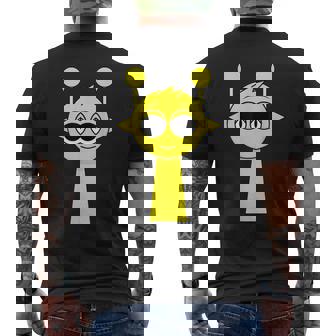 Sprunkiのサイモン メンズTシャツ バックプリント - Kawaiitshirt