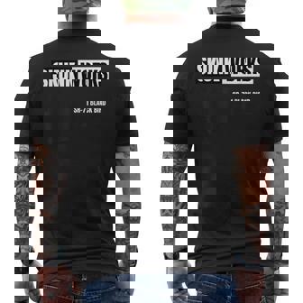 Sr-71 Birdkunk Works Bird メンズTシャツ バックプリント - Kawaiitshirt