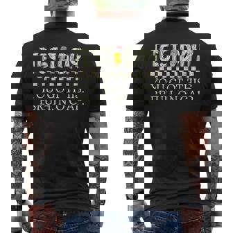 Staar State Test Day Motivation You Got This Bruh No Cap Men's T-shirt Back Print - Thegiftio