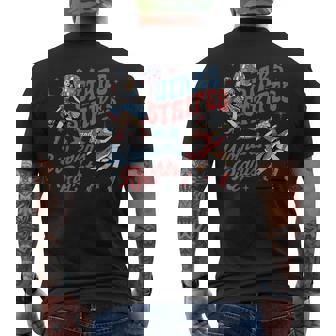 Stars Stripes And Women's Rights 4Th Of July Equal Rights Men's T-shirt Back Print | Mazezy
