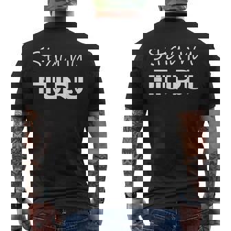 Stau Nu Fiuru Dialetto Leccese T-shirt da uomo con stampa posteriore - Novitaregali