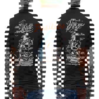 Stay Positive Shark Lover Wildlife Ocean Sea Animal Lover Men's T-shirt Back Print - Monsterry