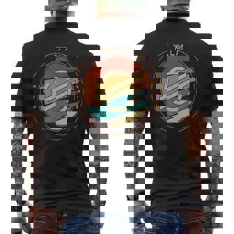 Stellar Xlm ヴィンテージ暗号レトロアート暗号通貨 メンズTシャツ バックプリント - Kawaiitshirt