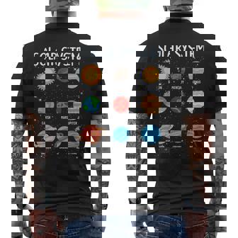 Stem キッズ ボーイズ ガールズ 幼児 太陽系 宇宙惑星 メンズTシャツ バックプリント - Kawaiitshirt