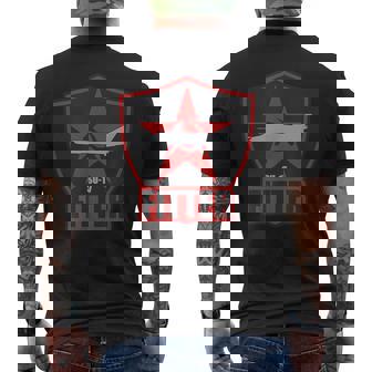 Su-17 Fitter メンズTシャツ バックプリント - Kawaiitshirt