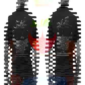 Superbe Fraise Avec Lunettes Deoleilides Pour Les Amateurs De Fruits T-shirt imprimé au dos - Cadeauxyz