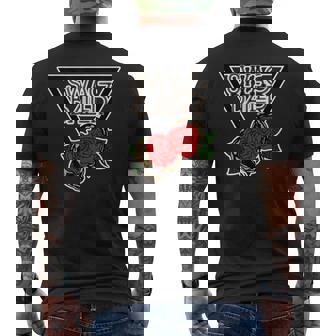 Swag Baller ロゴt白枠 メンズTシャツ バックプリント - Kawaiitshirt