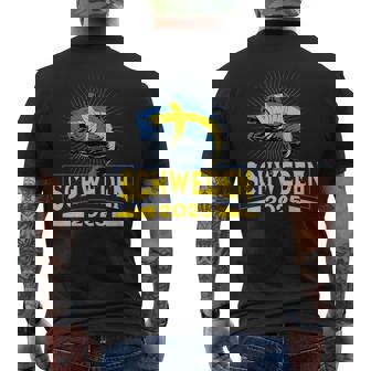 Sweden 2025 Fish T-Shirt mit Rückendruck - Seseable