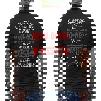 Sylvain Idée Cadeau Humour Anniversaire Beau Gosse T-shirt imprimé au dos - Cadeauxyz
