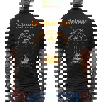 Symbole Du Dieu Grec Héphaïstos T-shirt imprimé au dos - Cadeauxyz