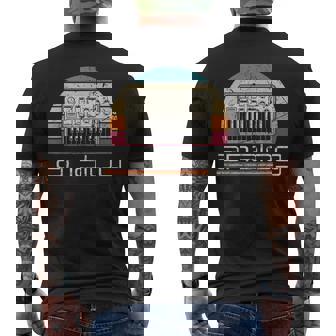 Synthétiseur Modulaire Musician Analogique T-shirt imprimé au dos - Cadeauxyz