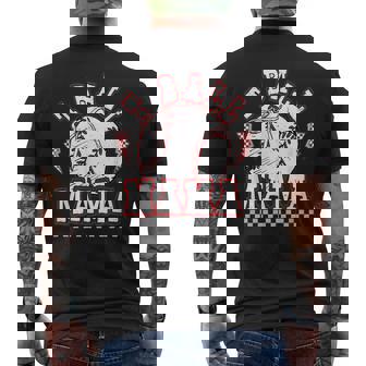 T-Ball ママ 試合の日 野球 ママ ソフトボール 選手 スポーツ メンズTシャツ バックプリント - Kawaiitshirt