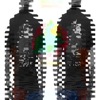 T Heck オカメインコ 面白い 恐竜 鳥 怒っているオウム 鳥 ミーム メンズTシャツ バックプリント - Kawaiitshirt