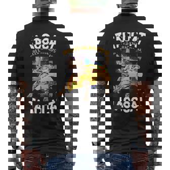 Tacocatpeled Backward シャツ シンコ・デ・マヨ 猫 タコス好き メンズTシャツ バックプリント - Kawaiitshirt