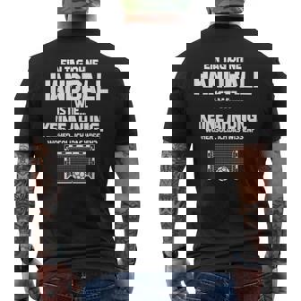 Tag Ohne ハンドボール インポッシブル 面白いハンドボールファン メンズTシャツ バックプリント - Kawaiitshirt