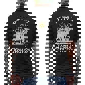 Take Me Back To Colombia ビンテージ コロンビア バケーション メンズTシャツ バックプリント - Kawaiitshirt