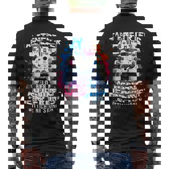 Talented Gamer Gaming Gamer Consoleideo Games T-Shirt mit Rückendruck - Seseable