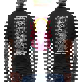 Tarjeta De Tarot Para Mamá Esqueleto Día De La Madre Calavera Camiseta Hombre Estampado Espalda - Regaloses
