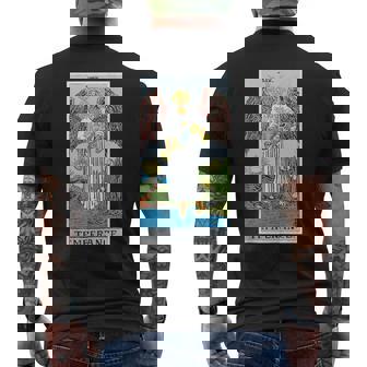 Tarjeta Del Tarot Templanza Creencias Ocultas Adivinación Magia In Mangas Camiseta Hombre Estampado Espalda - Regaloses