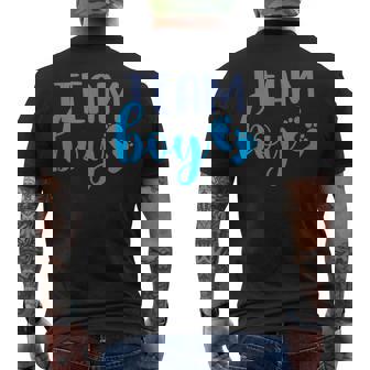 Team Boy Genere Rivelare Festa Babyhower Gravidanza T-shirt da uomo con stampa posteriore - Novitaregali