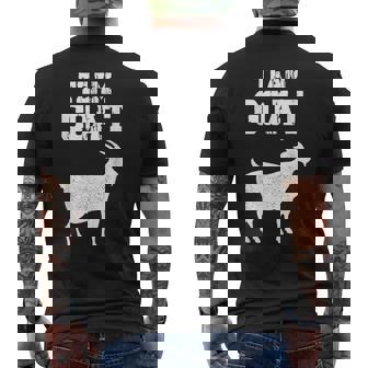 Team Goat Farm 動物 ヤギ好き メンズTシャツ バックプリント - Kawaiitshirt