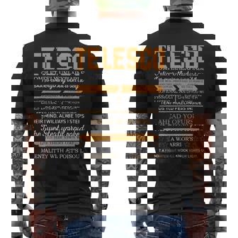 Telesco Completely Unexplainable Notices Everything But Won’T Say It Name Men's T-shirt Back Print | Seseable CA
