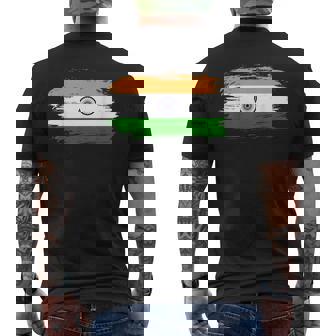 Tenue De L'inde – Symbole Du Drapeau De L'inde – I Love India T-shirt imprimé au dos - Cadeauxyz