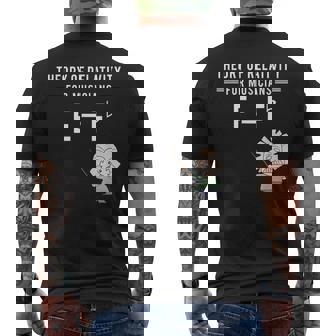 Teoria Della Relatività Per Musicisti Musica Classica Idea Regalo T-shirt da uomo con stampa posteriore - Novitaregali