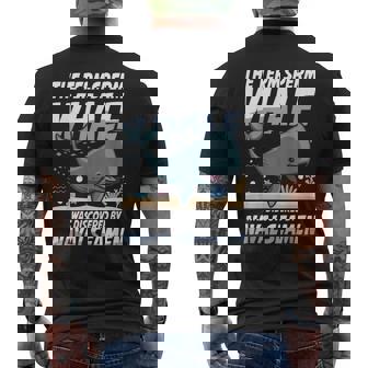 Term マッコウクジラ Was Discovered By Navaleamen メンズTシャツ バックプリント - Kawaiitshirt