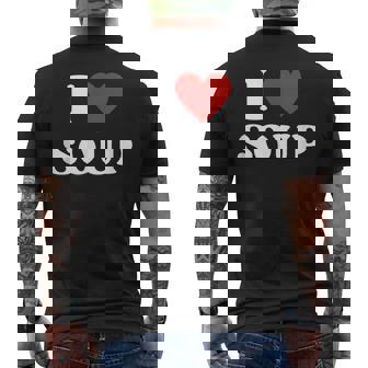 Texte I Heartoup – Cadeau Amusant Pour Amoureux De Laoupe T-shirt imprimé au dos - Cadeauxyz