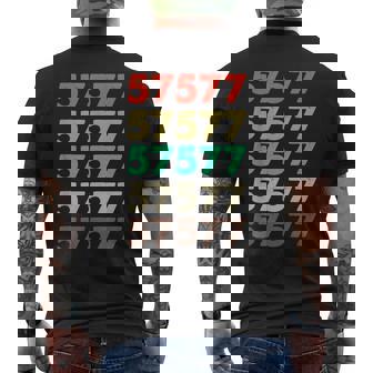 Thatays 57577 レトロジップコードtシャツ 57577 メンズTシャツ バックプリント - Kawaiitshirt