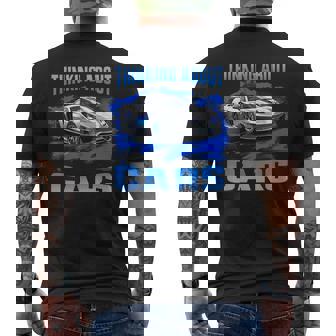 Thinking About Cars スー スポーツカー エキゾチック コンセプト ボーイズ メンズTシャツ バックプリント - Kawaiitshirt