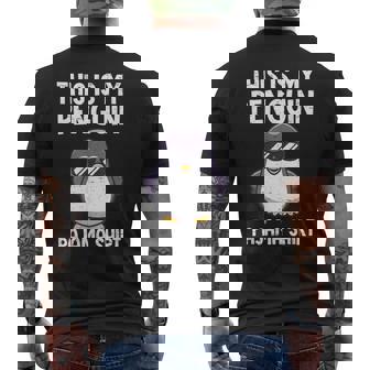 This Is My Penguin パジャマ シャツ キッズ ボーイズ ペンギン好き メンズTシャツ バックプリント - Kawaiitshirt