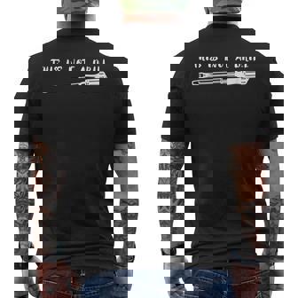 This Is Not A Drill マイナスドライバーtシャツ メンズTシャツ バックプリント - Kawaiitshirt