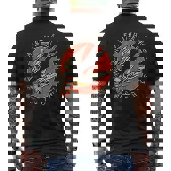 To Have Faith Is To Have Wings Oldchoolwallow Tattooスワロータトゥー メンズTシャツ バックプリント - Kawaiitshirt