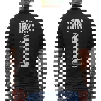 Tommyサポーター番号 1番の大ファン メンズTシャツ バックプリント - Kawaiitshirt