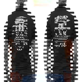 It Took Me 80 Years To Look This Good 80Th Birthday Men Men's T-shirt Back Print - Thegiftio