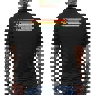 Totally In Love With Tai Chi レトロ マインドボディ ウェルネス 気功 メンズTシャツ バックプリント - Kawaiitshirt