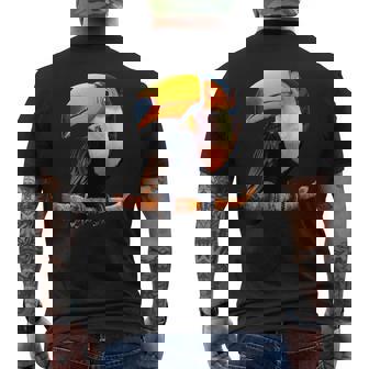 Toucan Forêt Tropicale Amériqueud Bec De Toucan T-shirt imprimé au dos - Cadeauxyz