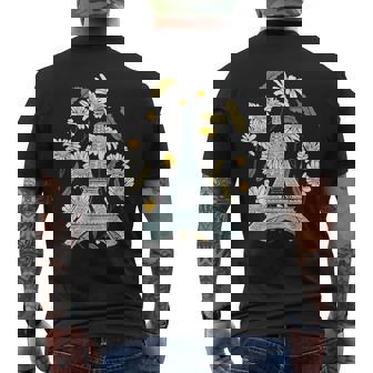 Tour Eiffel Fleur Automne Paris Automneouvenir De Paris Automne En France T-shirt imprimé au dos - Cadeauxyz