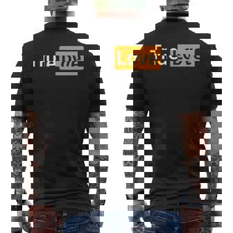 True LoveParty Dad Joke メンズTシャツ バックプリント - Kawaiitshirt