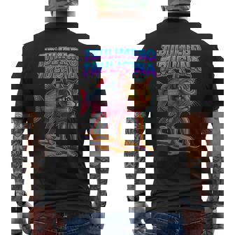 Trulimero Trulicina イタリアンブレインロットミーム メンズTシャツ バックプリント - Kawaiitshirt