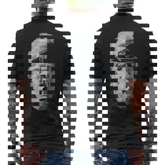 Trump Brain Anti-Trump メンズTシャツ バックプリント - Kawaiitshirt