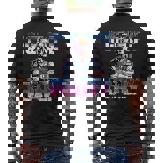 Trump Ice Ice Baby Retro Men's T-shirt Back Print - Monsterry