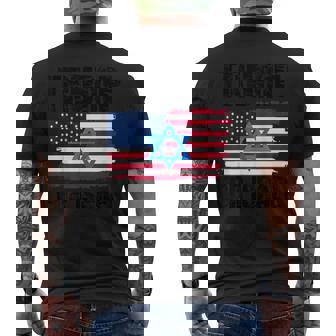 Trump Pour Israël Drapeau Juif Américain Étoile De David T-shirt imprimé au dos - Cadeauxyz